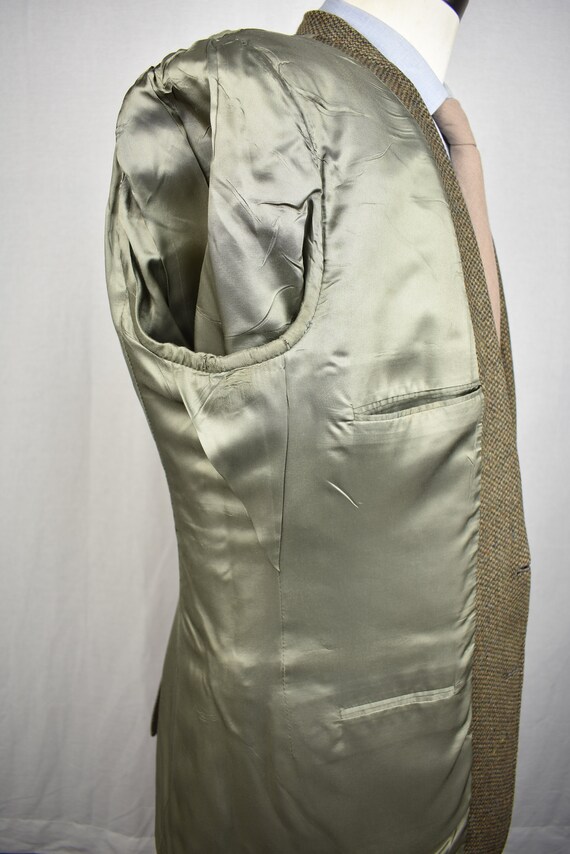 Reichardt's Solid Brown Flannel Wool Two Button S… - image 8