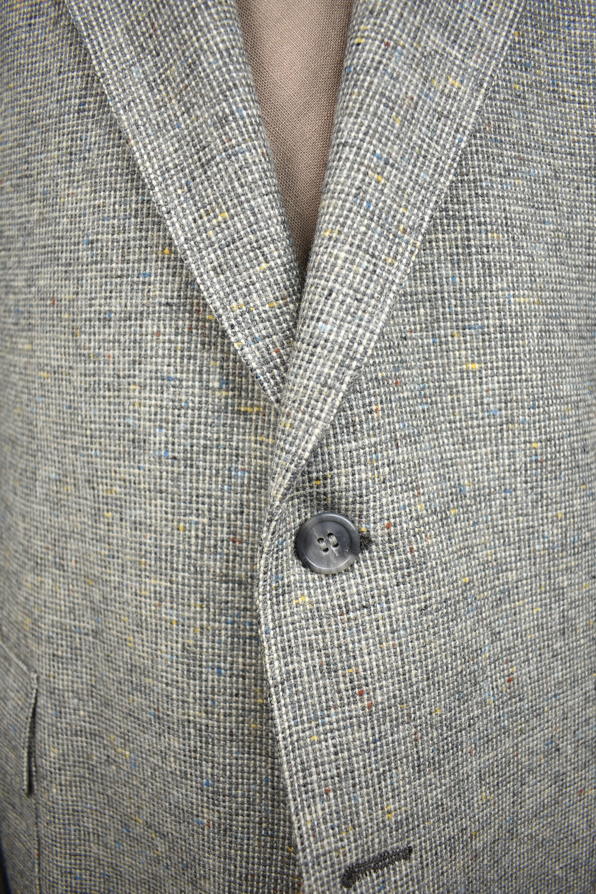 1970's Cricketeer Gray Wool Two Button Sport Coat Size: 40L - Etsy