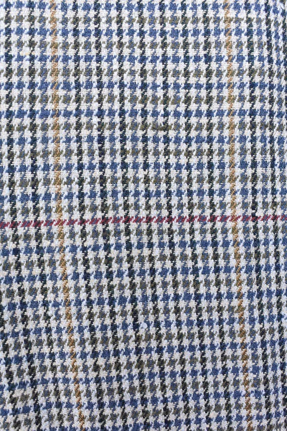 Reichardt's Multi Color Houndstooth 100% Silk Two… - image 5