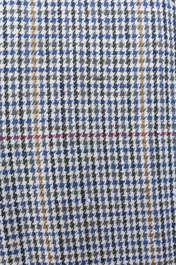 Reichardt's Multi Color Houndstooth 100% Silk Two… - image 5