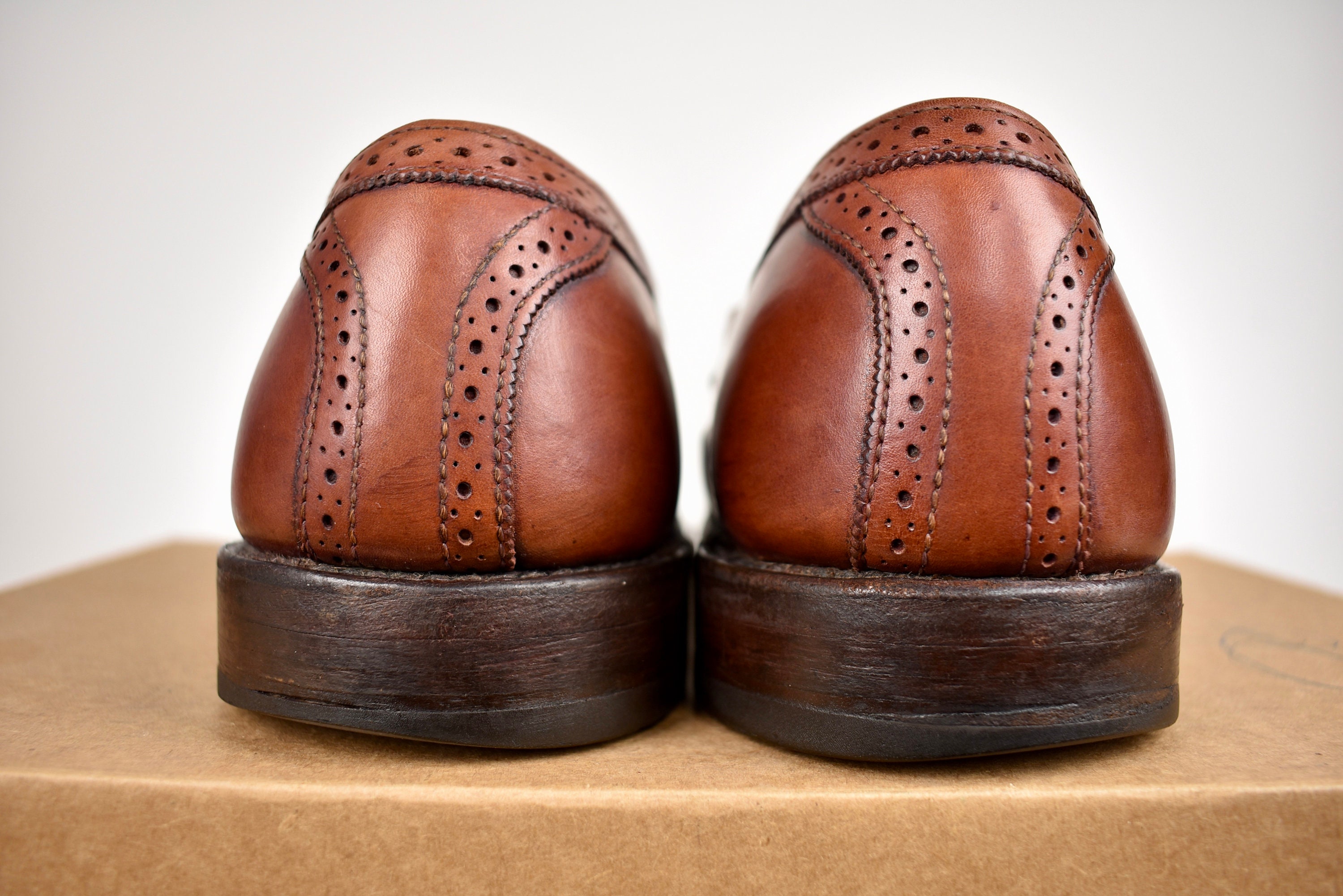 Men’s loafers Allen Edmond Bridgeton Chili Size 9 1/2 On foot today, Allen Edmonds Randolph 2.0 Penny Loafer in  main image 4