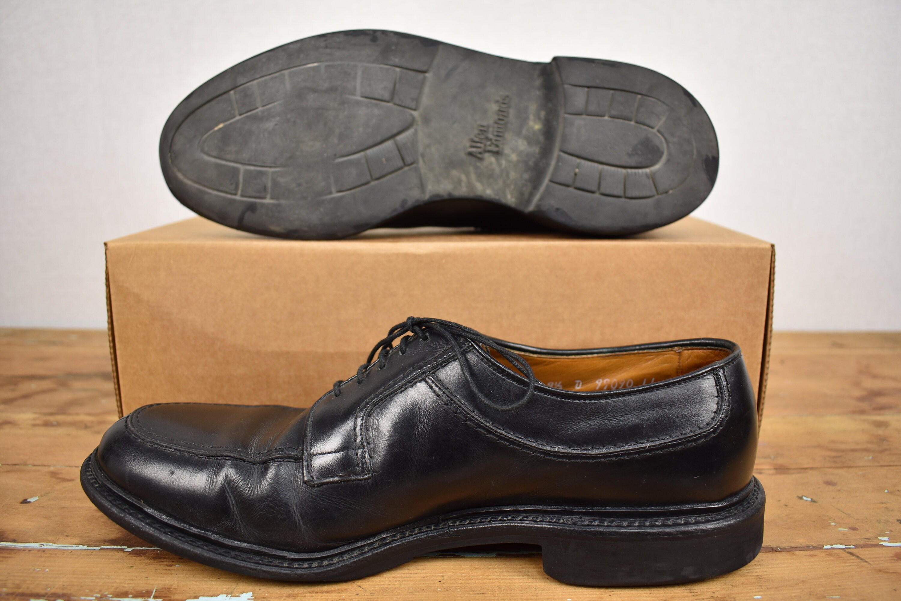 靴 Allen Edmonds 9604 straight tip Bulcher Amazon.com | Allen Edmonds Men's Leeds Plain Toe Dress