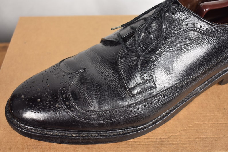 allen edmonds black wingtip