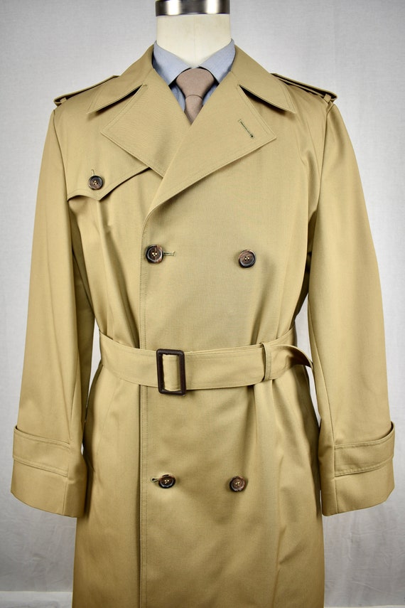 Botany 500 top wool trench coat