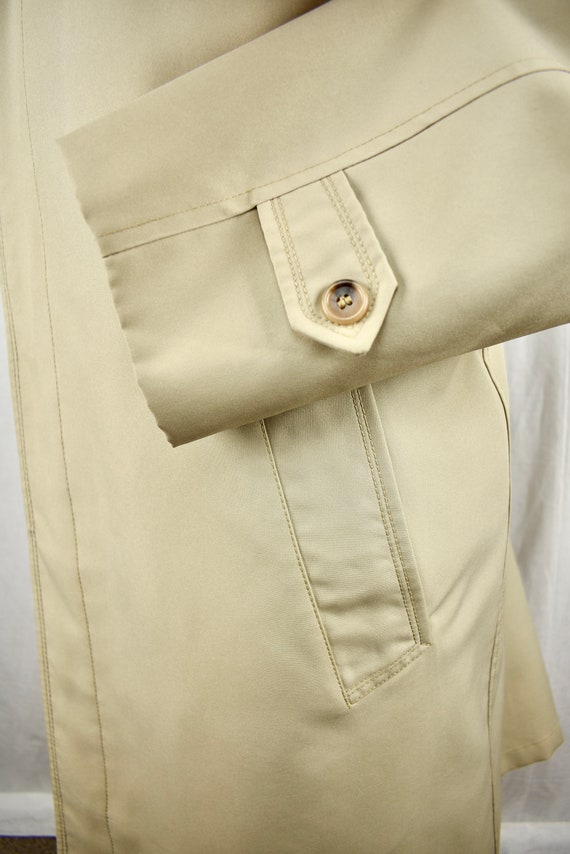 1970's Gleneagles Solid Light Tan Polyester Four … - image 6