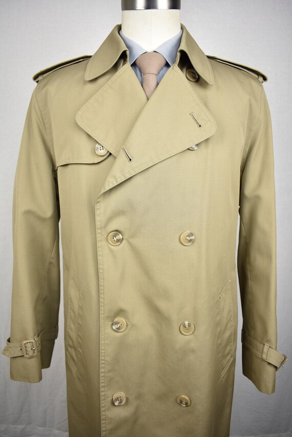 john weitz trench coat