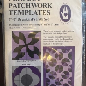 large drunkard’s path set 8024