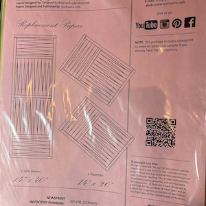 Judy Niemeyer extra Foundation papers