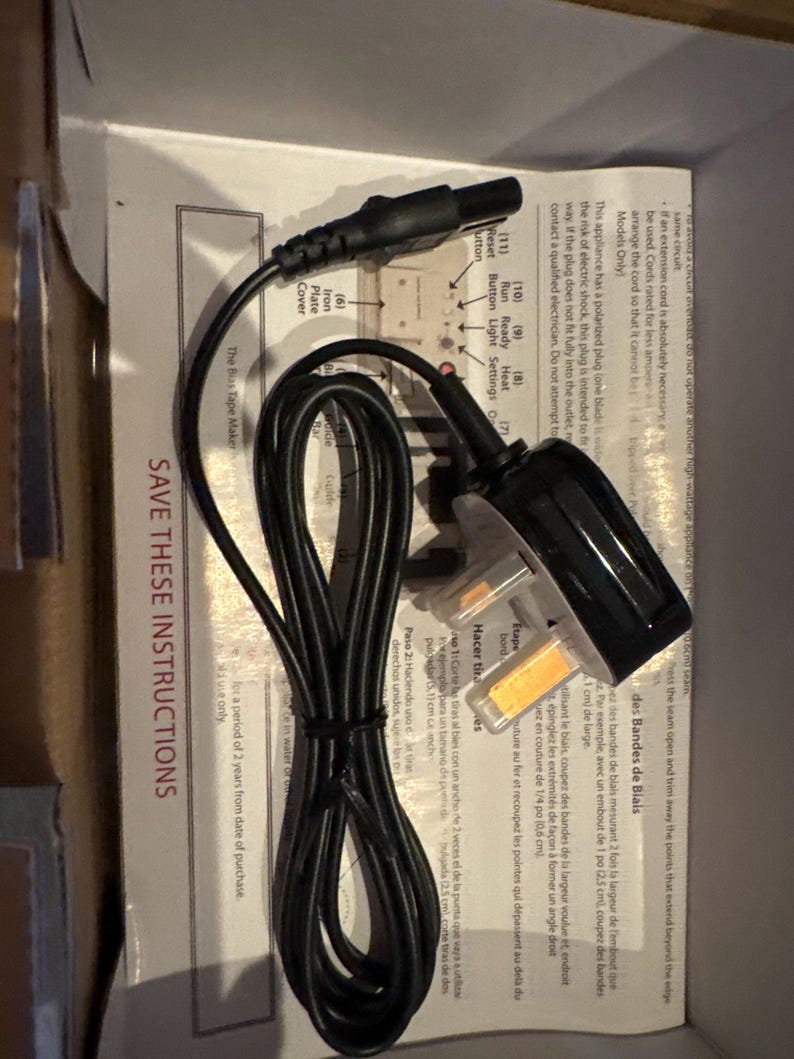note this unit has plugs for UK