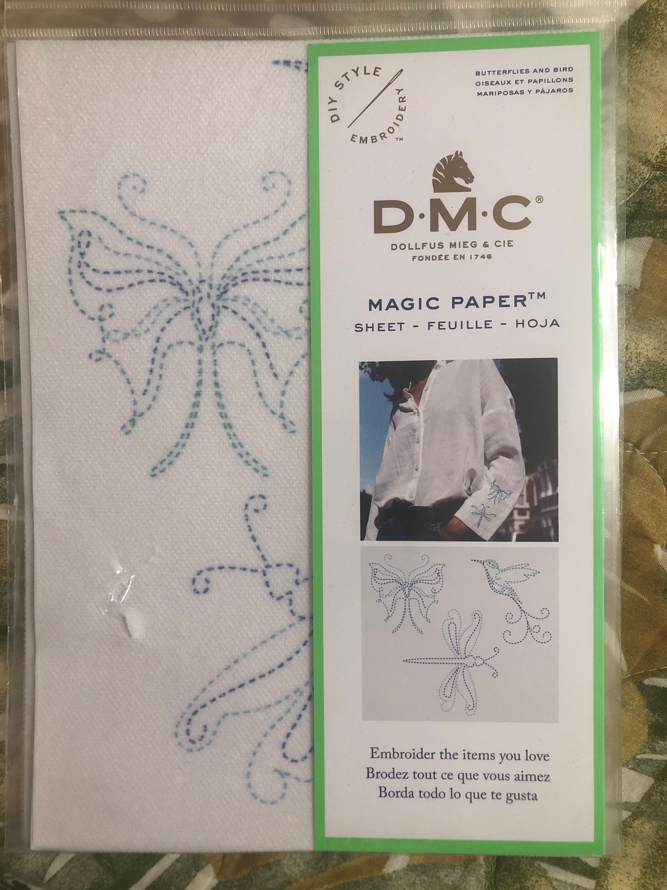 Birth Collection Magic Paper - DMC Embroidery Pattern - 123Stitch