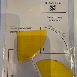 Curved Quilting Templates Etsy Curved Quilting Templates Etsy