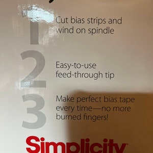 Simplicity snedbandsmaskin bild 2