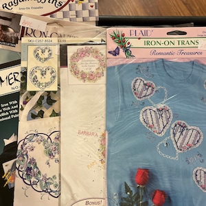 nostalgic and classic iron on transfers