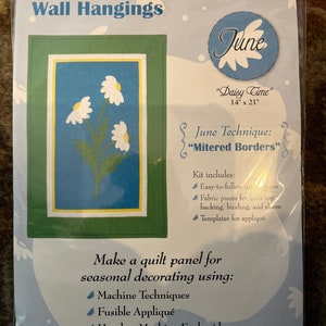 „Learn to Quilt“ „Daisy Time“ von Roberta Elliott