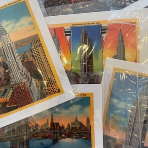 Giclee Fine Art Prints on cloth - New York City