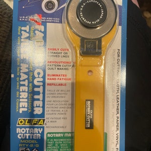 Rotary Cutters, Mats and replacement blades