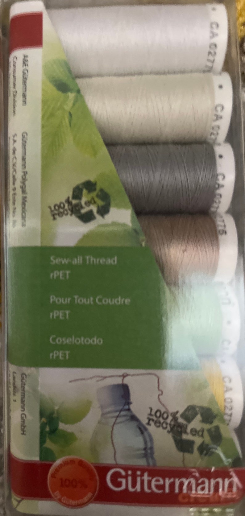 Gutterman Sew All Thread 7 Packs - Etsy
