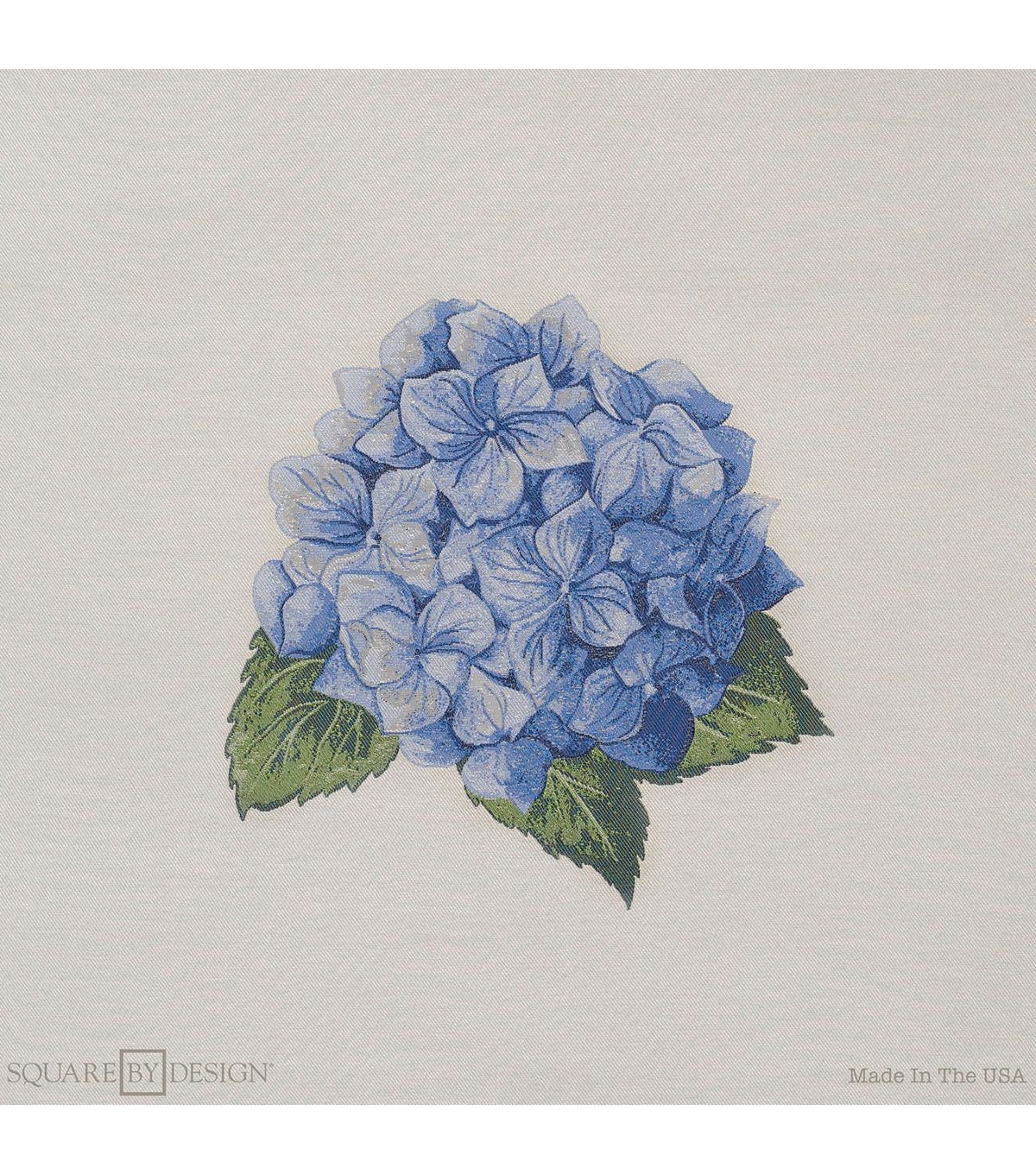 Grande hydrangea blue willow tapestry hot sale