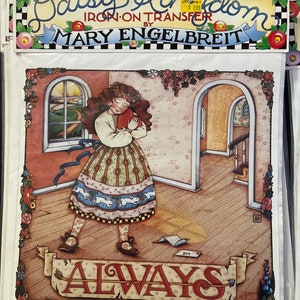 Vintage Mary ENGELBREIT classic iron on transfers