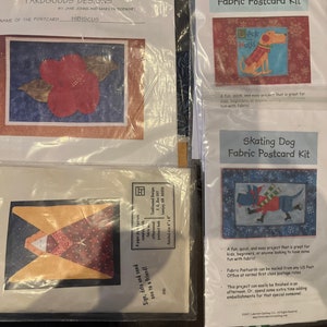 Postkarten Quilt Kits
