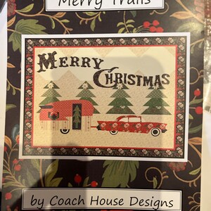Merry Trails Quilt Kit by Coach House Designs