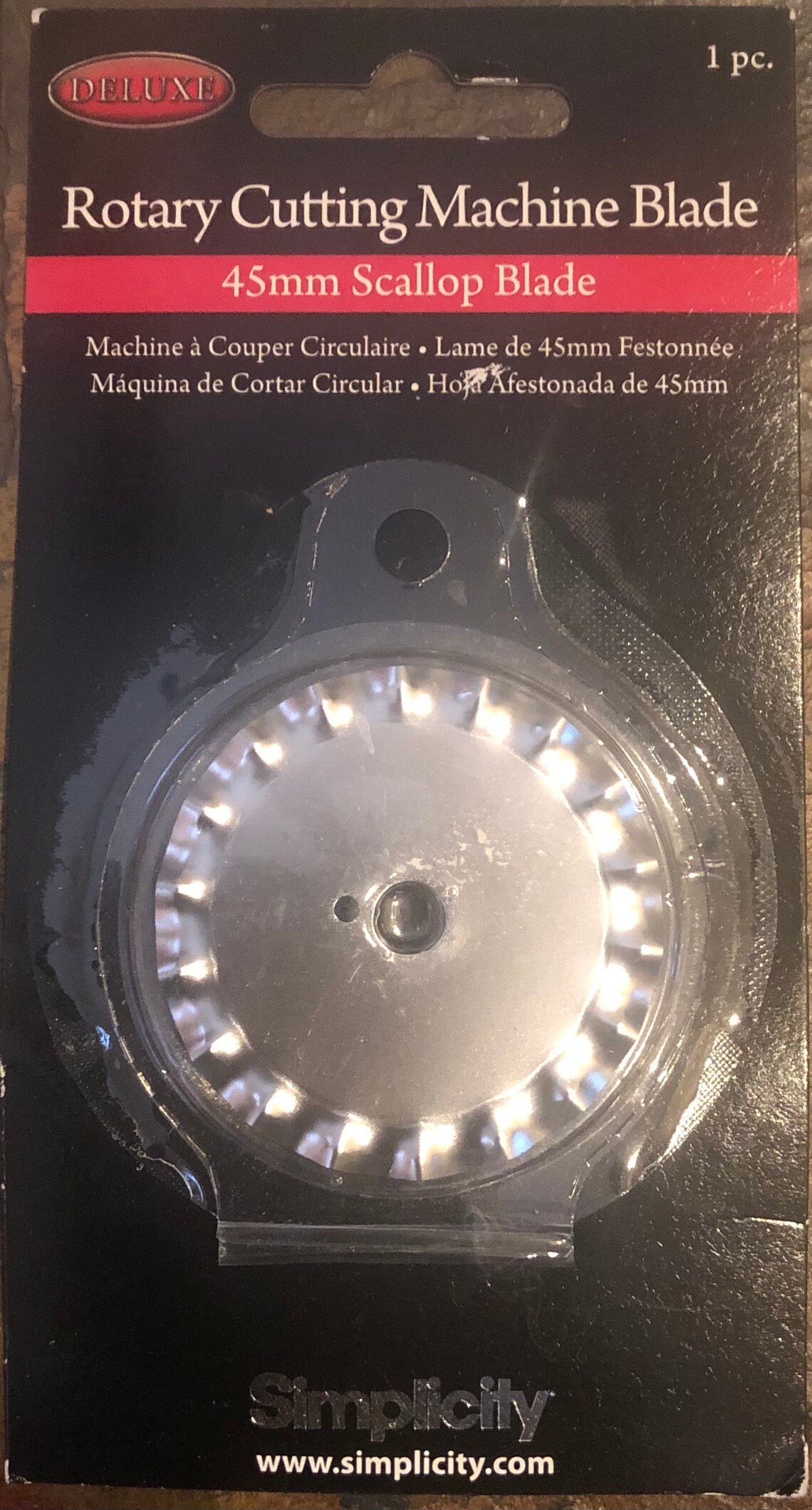 Simplicity Cutting Machine Blades 45mm Wave and Scallop. Etsy