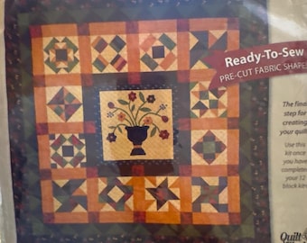 Spice Meadows block of the month, by Quilt Blocks for JoAnn complete kit and Setting Kit