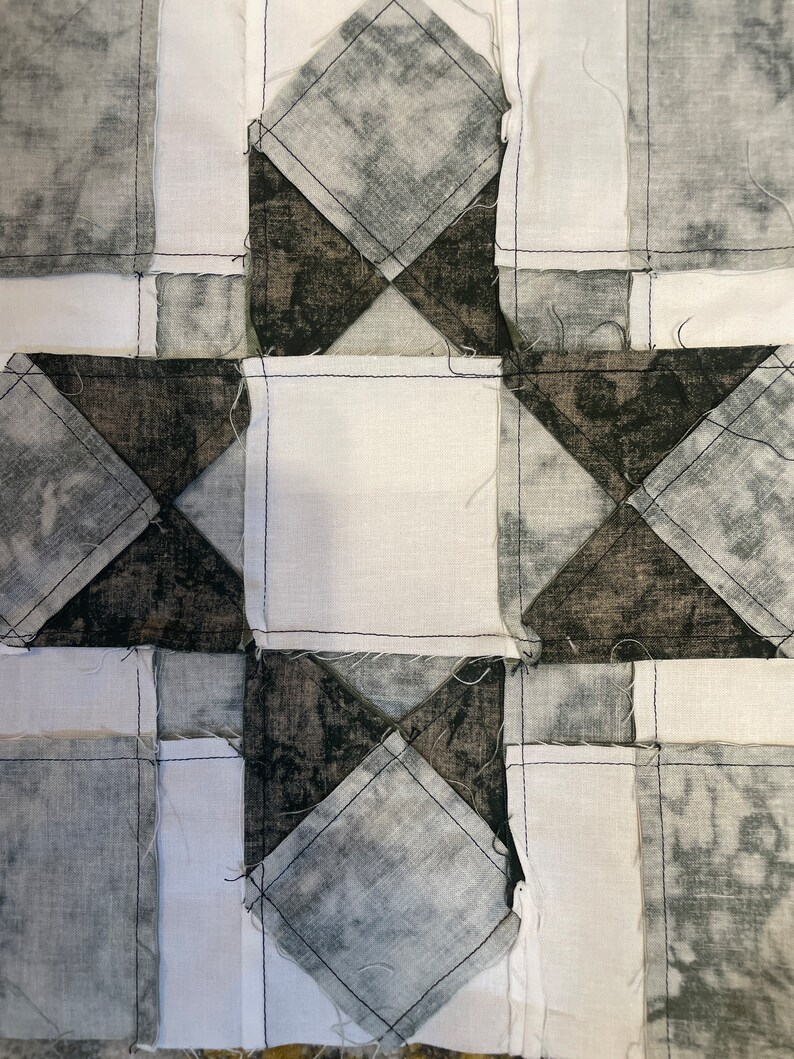 Sampler Quilt Blocks Pattern and Fabric Quilt Kit Etsy