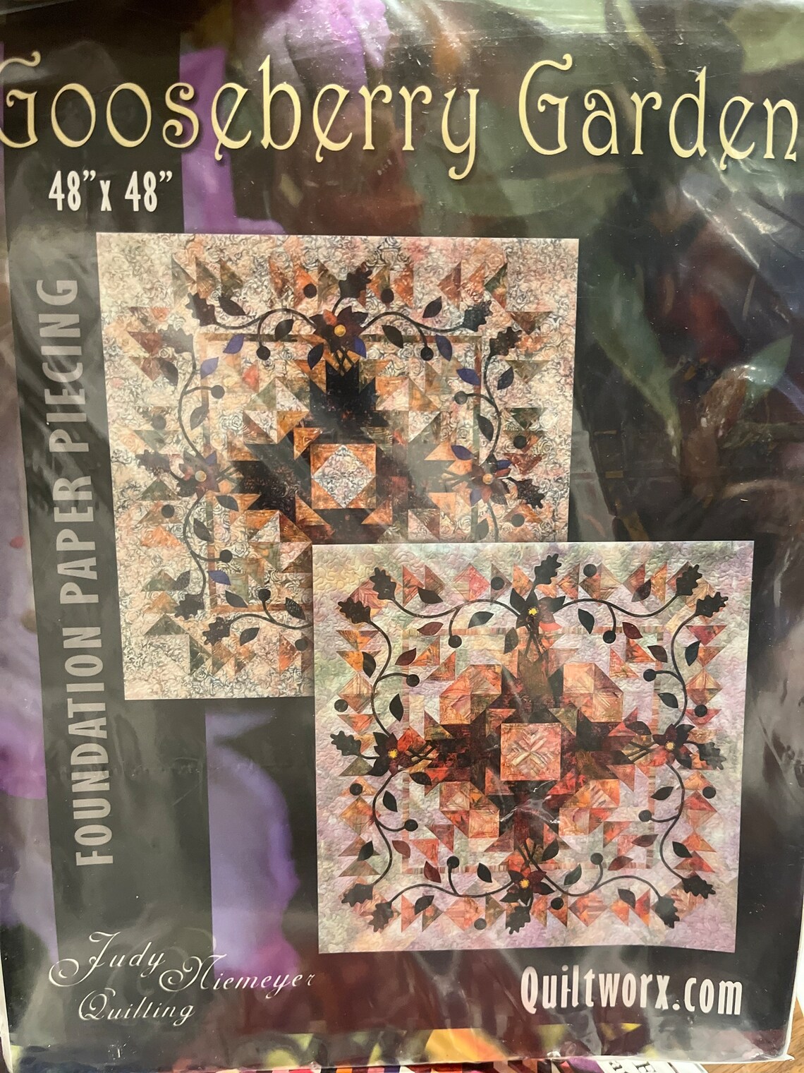 Gooseberry Garden Quilt Pattern - Foundation Piecing by Judy Niemeyer ...
