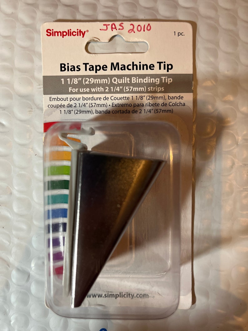 Simplicity bias tape maker tips image 9