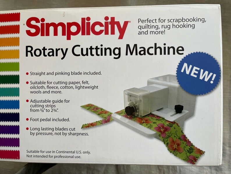 Simplicity rotary cutting machine