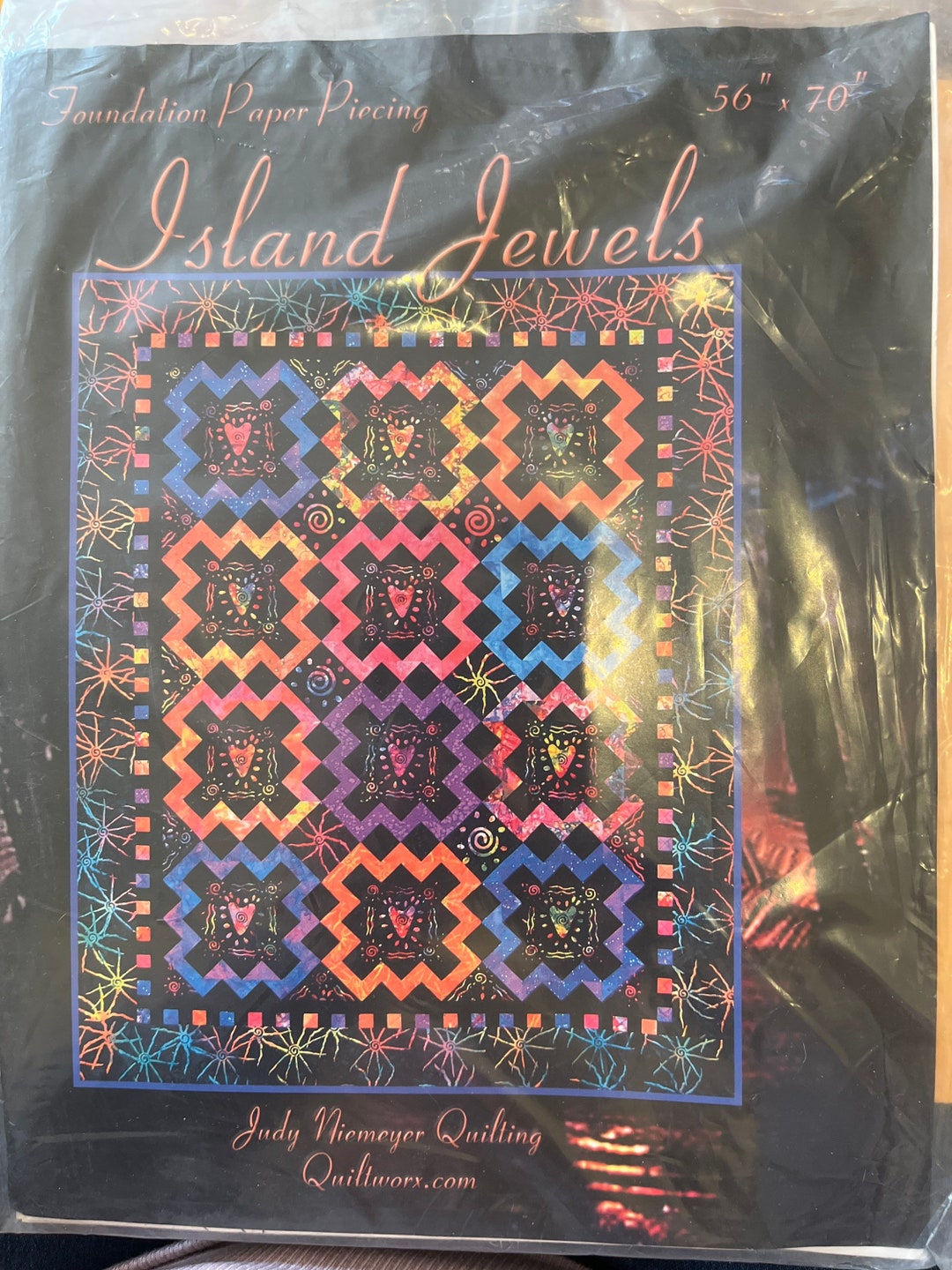 Judy Niemeyer “island Jewels”, Foundation Paper Piecing Quilt Pattern ...