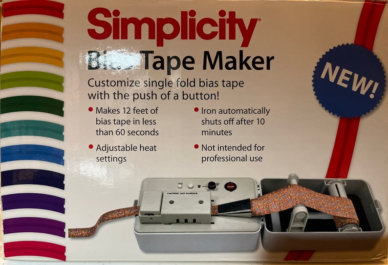 Simplicity snedbandsmaskin Bias Tape Maker US