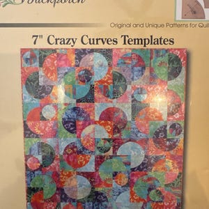 Circle and Curves and Crazy quilt Templates