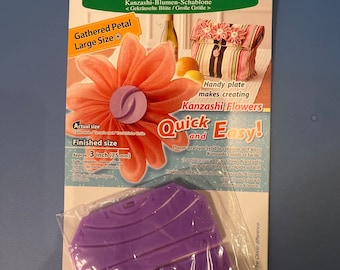 Clover Confectionneur De Fleurs Kanzashi - Pétale D'orchidée - Pour Création De Fleurs En Tissu Japonaises