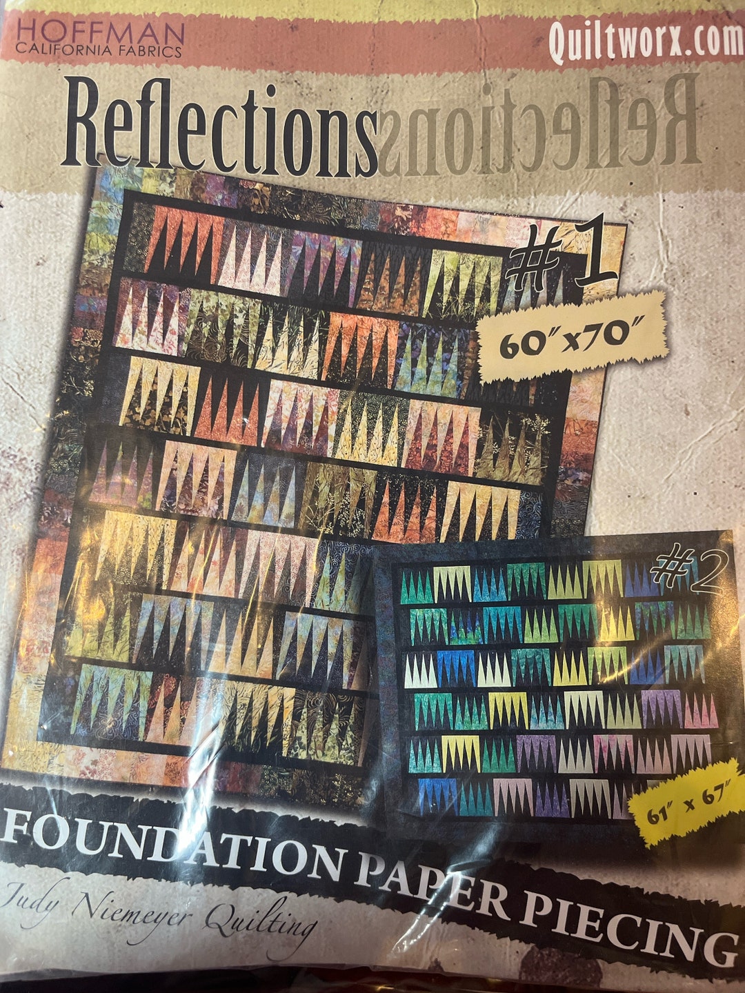 Reflections Quilt Pattern - Foundation Piecing by Judy Niemeyer for ...