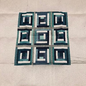 Square By Design  - Quilt pattern tapestry fabric panels