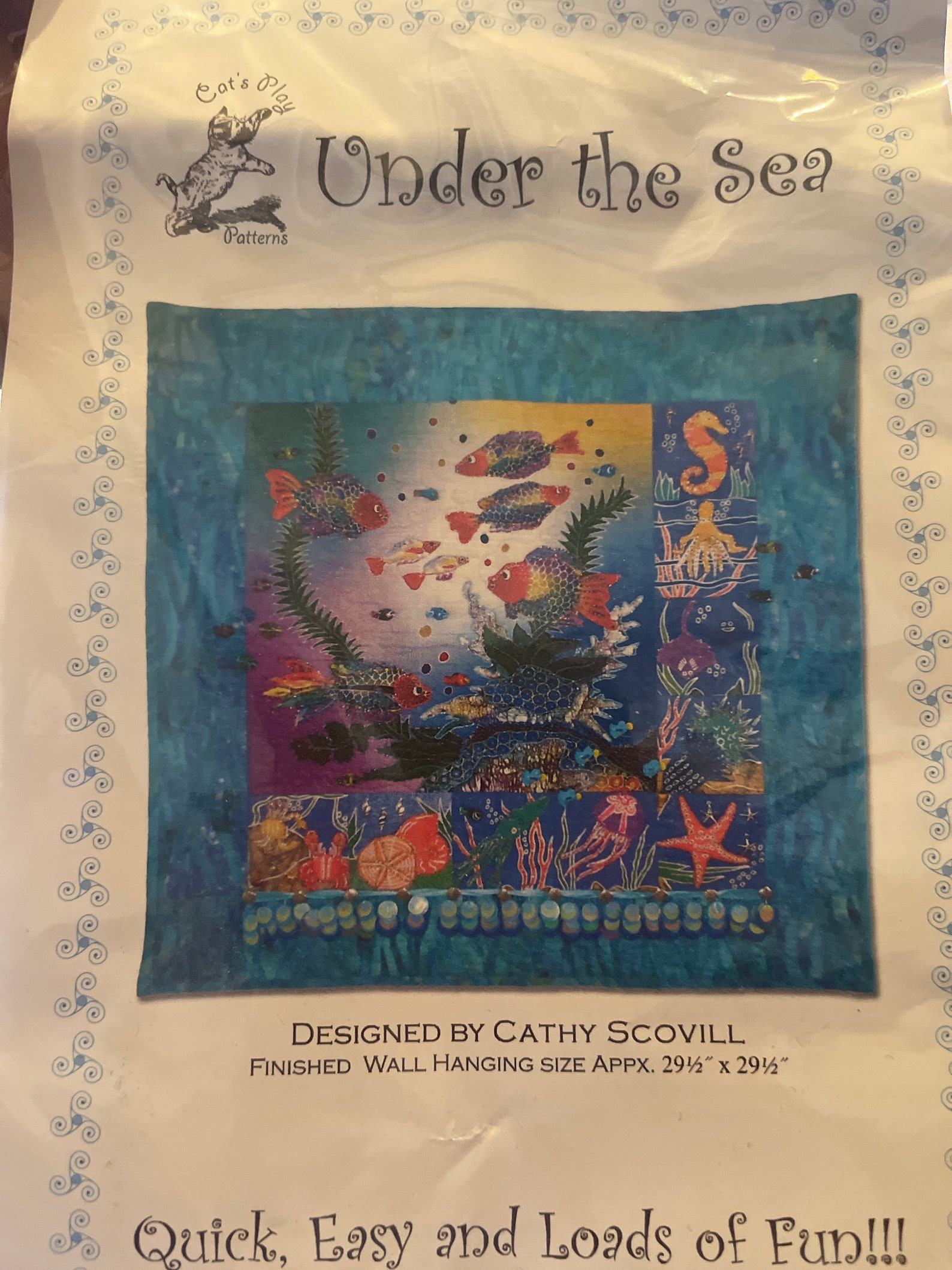 Under the Sea Quilt Kit by Cathy Scovill - Etsy