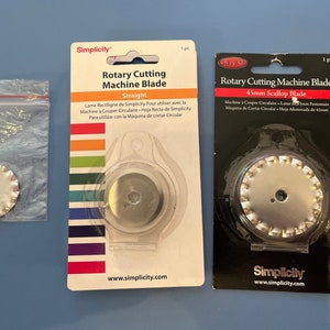 Simplicity Rotary cutting machine and Embossing machine replacement Blades