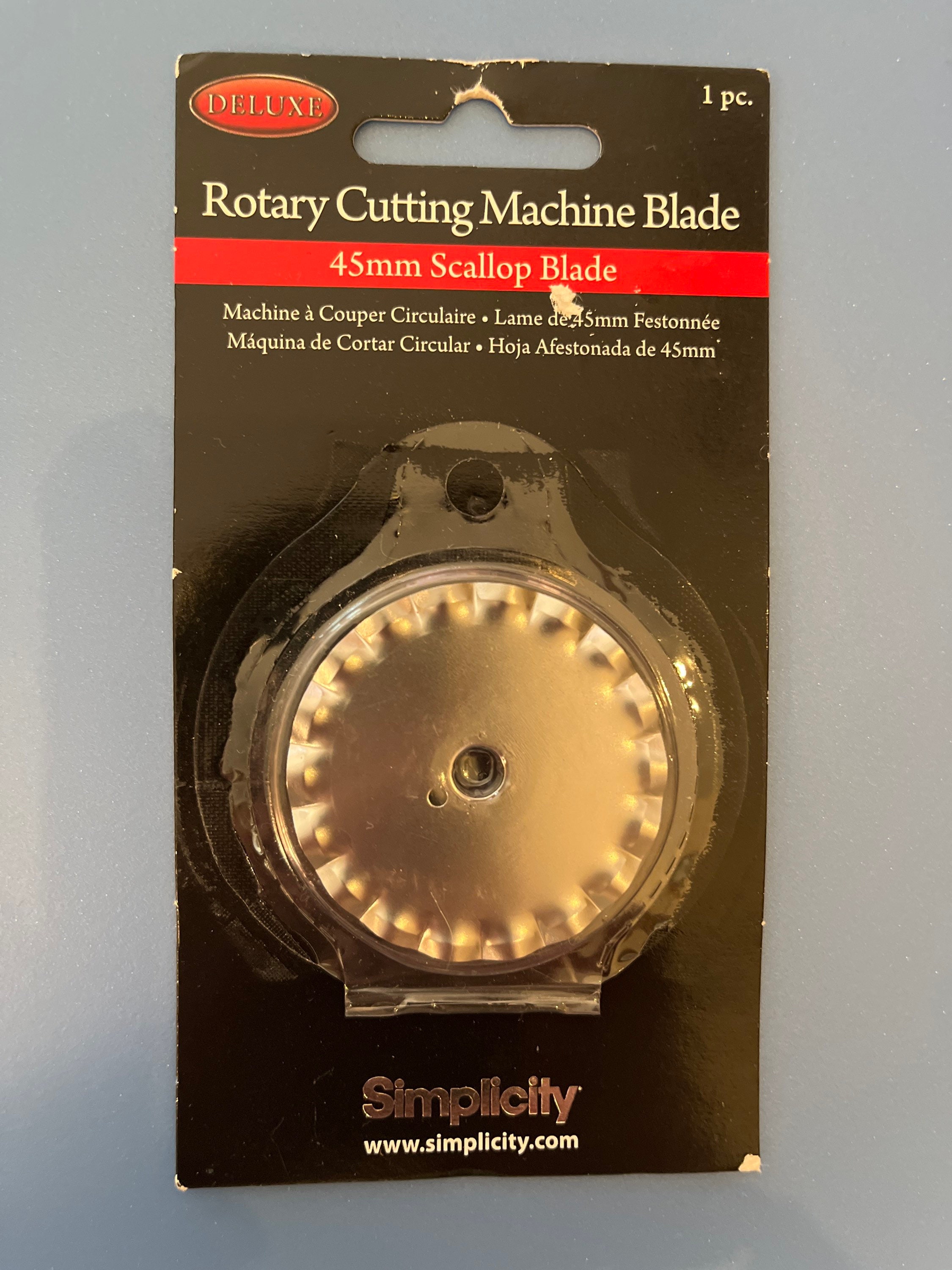 Simplicity Rotary Cutting machine Pinking Blade 881972