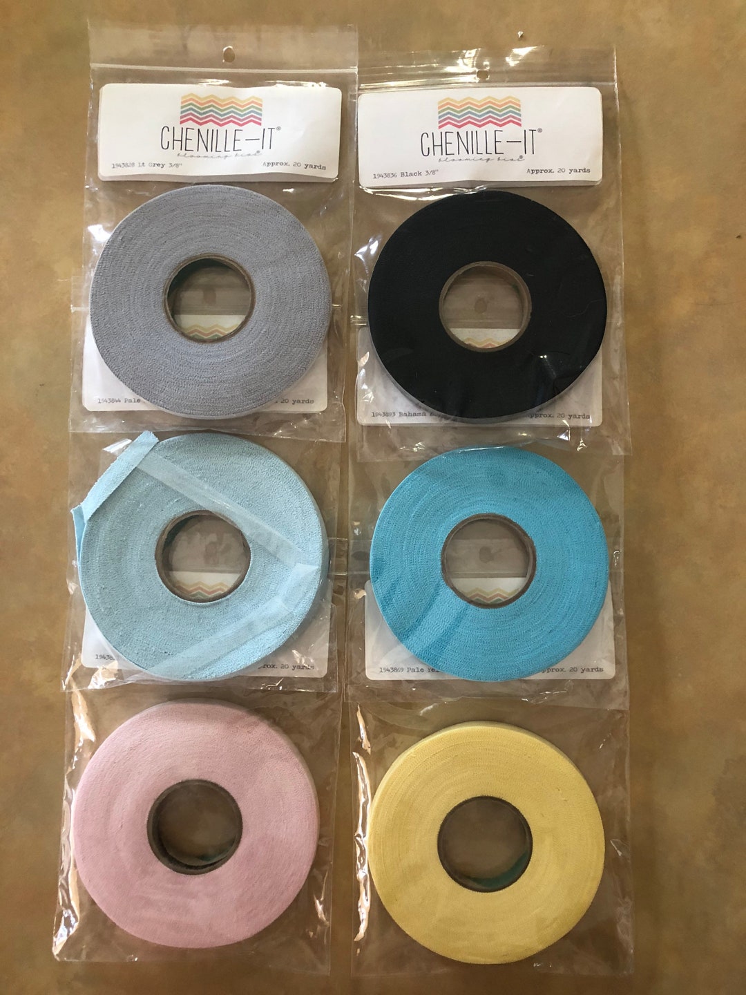 Chenilleit 20 Yard Decorative Sew on Chenille Trim 3/8ths Etsy