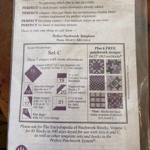 Image 6 for Marti Michell Perfect Patchwork Templates