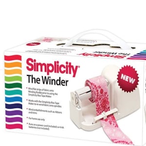 Simplicity Bias Tape The Winder - NEW!   Or Winding Buddy Hanger