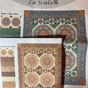 Mandela Quilt Kit featuring Robert Kaufman fabrics