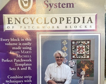 The Perfect Patchwork System by Marti Michell Encyclopedia and work books
