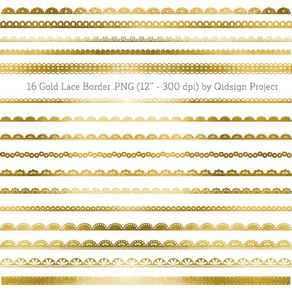 Decorative Gold Border - Etsy