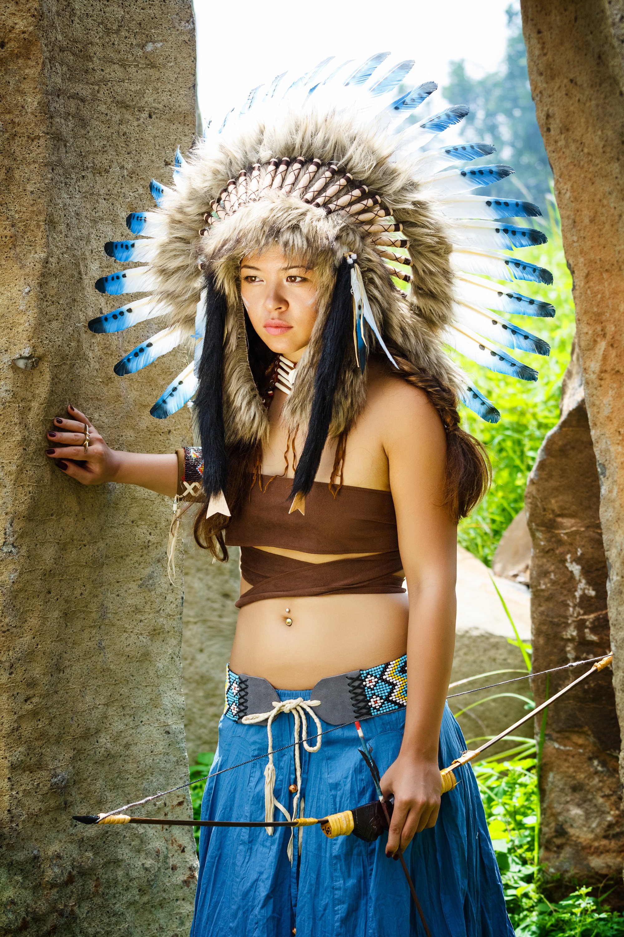 Native American Headdress Indian war bonnet Indian | Etsy