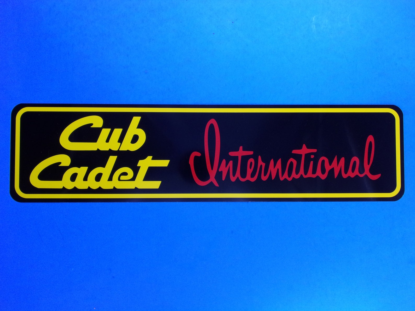 CUB CADET SIGNS Etsy