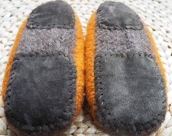 down slippers with soles
