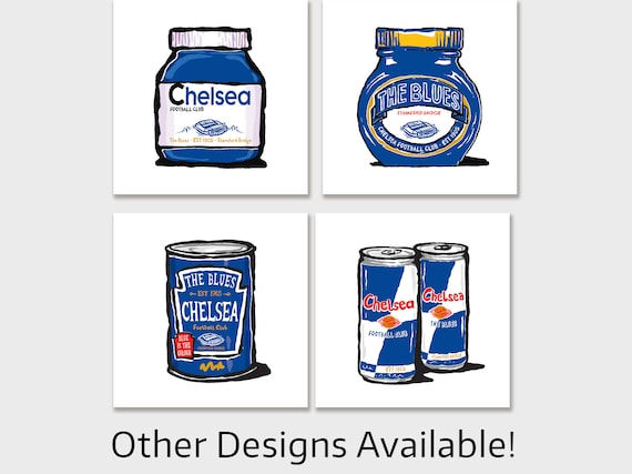 Chelsea FC Art Print Energy CFC the Blues Stamford -  Israel